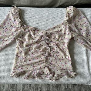 Astr the label floral blouse